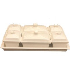 Arow 7 Parça Kahvaltılık Kelebek Kapaklı TR-1759