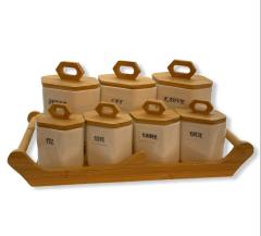 Arow 7 Parça Baharat Takımı Gino TR-2368