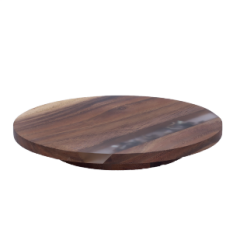 Arow Sunumluk Akasya Dönerli 20,5 Cm Tr-1140