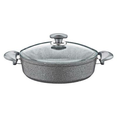 Oms Granit 22 Cm Kısa Tencere 3310