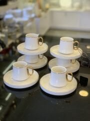 Arow Kahve Takımı Beyaz Tr-3190