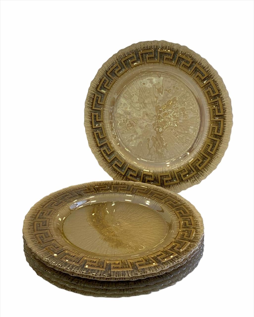 Biev Servis Tabak 6 Lı Versace Brown TCH414