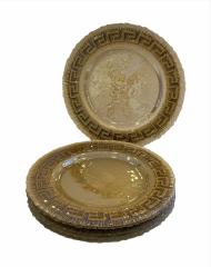 Biev Servis Tabak 6 Lı Versace Brown TCH414