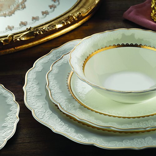 Aryıldız Royal Queen Teresa Porselen 83 Parça Yemek Takımı 60013