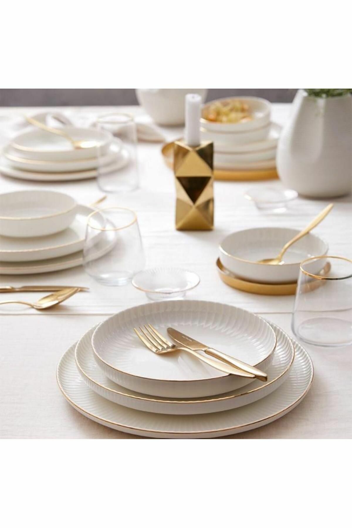 Kütahya Porselen 24 Parça Bone Crest Ymt Bncrs24Y220