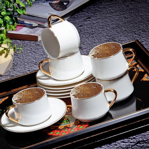 Kosova Fincan Takımı Newbone Parlak Whıte Fın-531