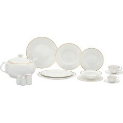 Güral Porselen 85 Parça Harika Altın File Yemek Takımı