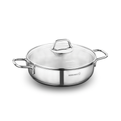 Korkmaz Perla 24x6.5 cm Kısa Tencere A1658