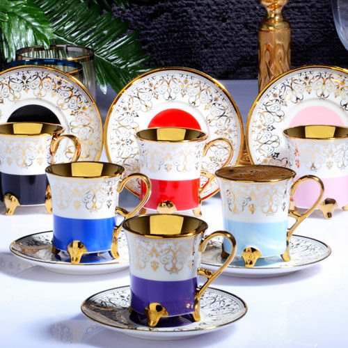 Kosova Fincan Takımı Ayaklı Dıana Gold İst-144