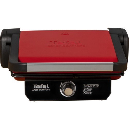 Tefal Tost Makinesi Chef Comfort Kırmızı 1800W