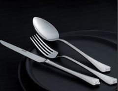 Nehir 89 Parça Fulya Sade Deri Kutulu Çatal Kaşık Bıçak Seti