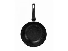 Taç Ultra Granit Plus Wok Tava 28 cm Siyah