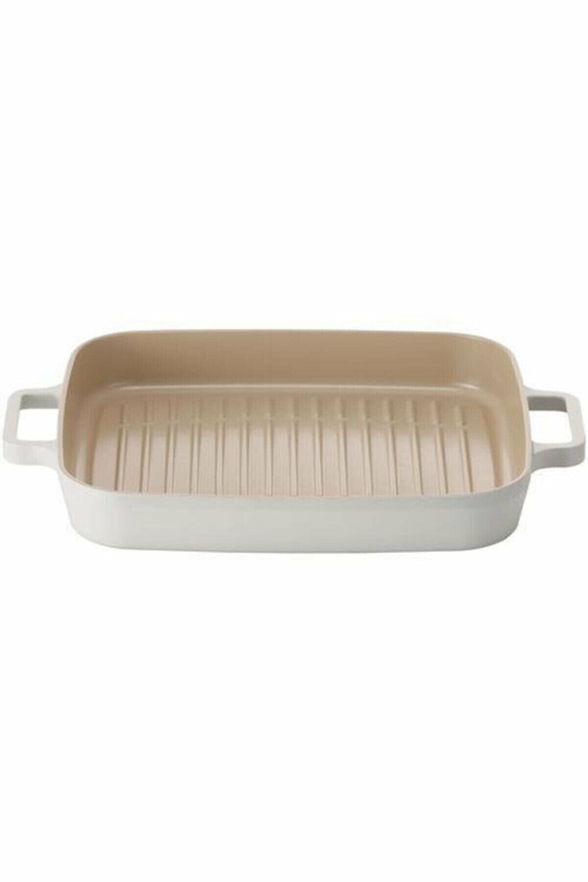 Neoflam 28 Cm Fika Grill Tava Dikdörtgen Bej D-Neof128g