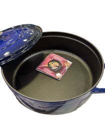 Hosse 28 Cm Demir Döküm Kobalt Kısa Tencere HS-STC28/M