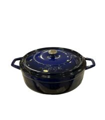 Hosse 28 Cm Demir Döküm Kobalt Kısa Tencere HS-STC28/M