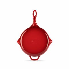 Hosse 28 Cm Demir Döküm Tava Kırmızı HS-YST28/B