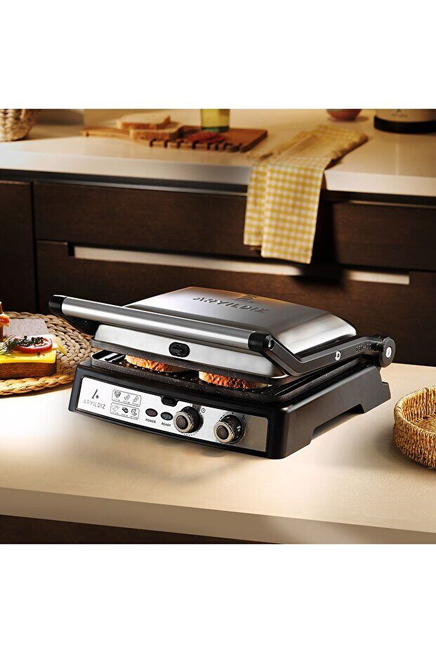 Aryıldız Multi Grill Tost Makinesi Inox 153AR256718