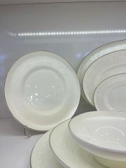 Aryıldız 60 Parça Dante Yemek Takımı Altın