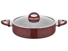 Taç 28 Cm Granit Basık Tencere TT-1117