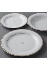 Jumbo 60 Parça Lineda Yemek Takımı Gold