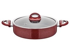 Taç 26 Cm Granit Basık Tencere TT-1116