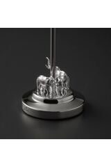 Jumbo Ganesha Şamdan Gümüş