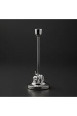 Jumbo Ganesha Şamdan Gümüş