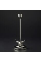 Jumbo Ganesha Şamdan Gümüş