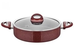 Taç 20 Cm Granit Basık Tencere TT-1113