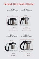 Lotus Cam Demlik 1500 ml A017