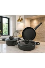 Lavonni 3 Parça Tencere Seti LGR-082