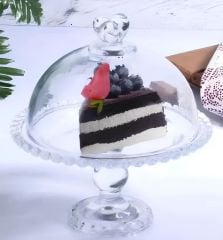 Kosova Fanus Kalp Cam Kapak Ayaklı Sur-30