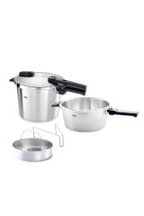 Fissler Vitaquick Premium 8+4 lt Sepetli Düdüklü Tencere
