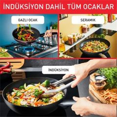 Tefal 22 Cm Excellence Sahan Titantum Ind.6x