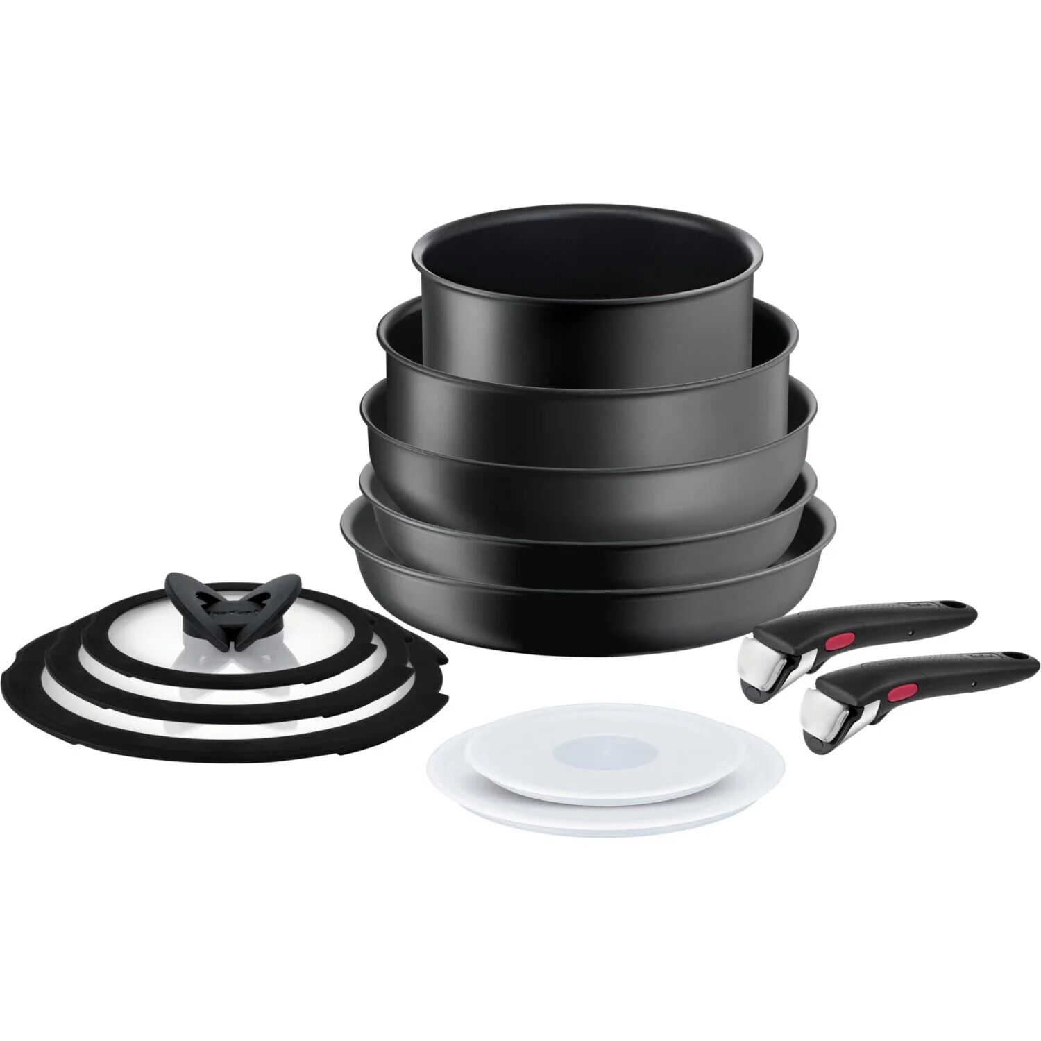Tefal Ingenio Titanyum İndüksiyon 3X Ultimate Büyük Tava ve Tencere Seti 12 Parça