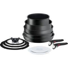 Tefal Ingenio Titanyum İndüksiyon 3X Ultimate Büyük Tava ve Tencere Seti 12 Parça