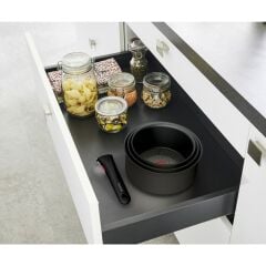 Tefal Ingenio Titanyum İndüksiyon 3X Ultimate Büyük Tava ve Tencere Seti 12 Parça