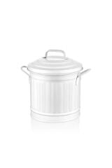 The Mia Çöp Kovası 4 Lt GLV0308 Beyaz
