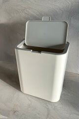 Primanova Flip Çöp Kovası Bej M-E95-09