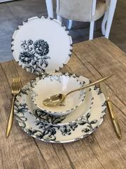 Sıla 24 Parça Helix SL-242 Yemek Takımı