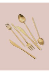 The Mia 36 Parça Giallo Çkb Mat Gold CKB0226