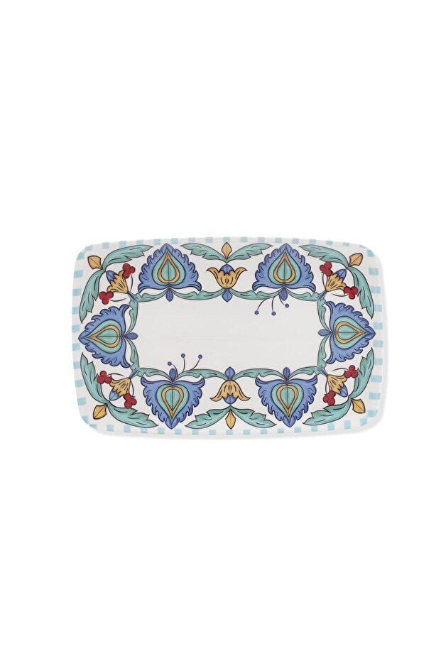 The Mia Servis Tabağı Limoncello Dikdörtgen 33X21 Cm LMN004