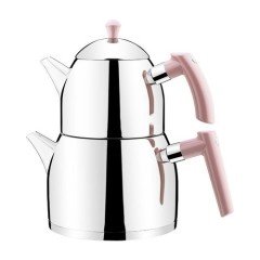 Aryıldız Large Çaydanlık Takımı Büyük Rosegold