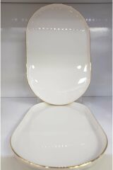 Porland Chopin Altın 60 Parça Yaldız Yemek Takımı 04ALM006349
