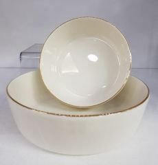 Porland Chopin Altın 60 Parça Yaldız Yemek Takımı 04ALM006349