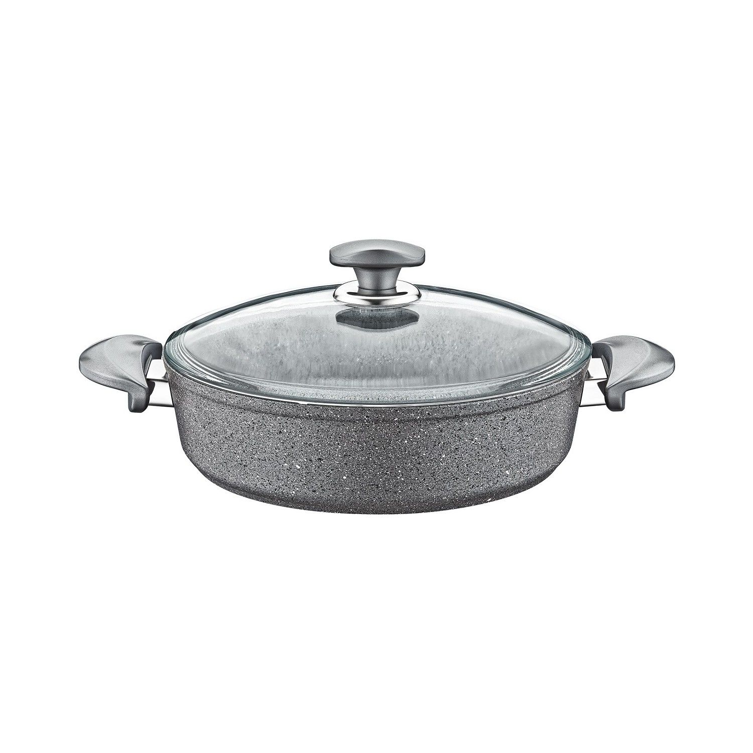 Oms 28 Cm Granit Kısa Tencere 3310