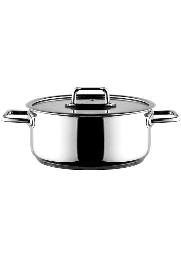 Aryıldız Colombus Metal Kulp Cam Kapak 24 Cm Derin Tencere