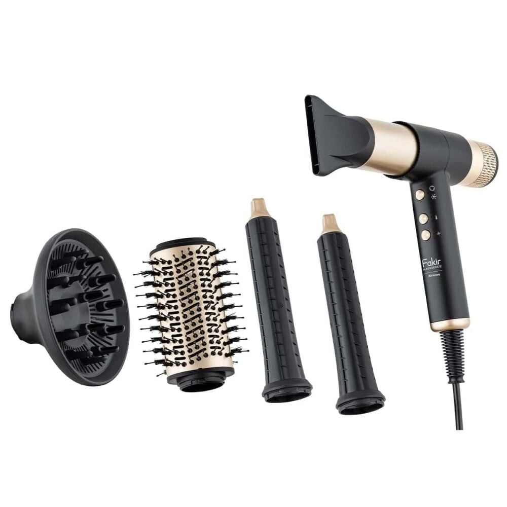 Fakir Airwave Saç Şekillendirici Set Gold