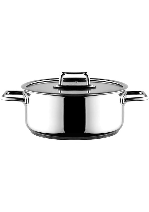 Aryıldız Colombus Metal Kulp Cam Kapak 20 Cm Derin Tencere