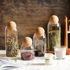Arow Kavanoz 4 Lu Mantar Kapaklı TR-2908
